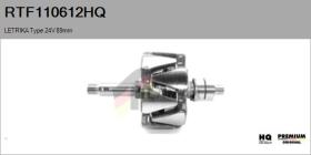 HQ RTF110612HQ - ROTOR NUEVO LETRIKA Type 24V 89,00mm