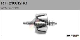 HQ RTF210612HQ - ROTOR NUEVO LETRIKA Type 24V 89,00mm