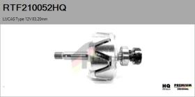 HQ RTF210052HQ - ROTOR NUEVO LUCAS Type 12V 83,20mm