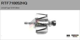 HQ RTF710052HQ - ROTOR NUEVO LUCAS Type 12V 97,30mm