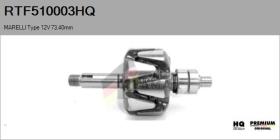 HQ RTF510003HQ - ROTOR NUEVO MARELLI Type 12V 73,40mm