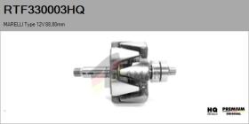 HQ RTF330003HQ - ROTOR NUEVO MARELLI Type 12V 88,80mm