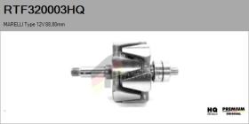 HQ RTF320003HQ - ROTOR NUEVO MARELLI Type 12V 88,80mm