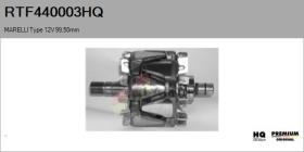 HQ RTF440003HQ - ROTOR NUEVO MARELLI Type 12V 99,50mm