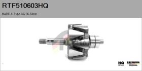 HQ RTF510603HQ - ROTOR NUEVO MARELLI Type 24V 86,30mm