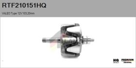 HQ RTF210151HQ - ROTOR NUEVO VALEO Type 12V 103,20mm