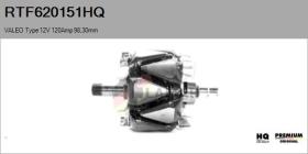 HQ RTF620151HQ - ROTOR NUEVO VALEO Type 12V 120Amp 98,30mm