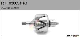 HQ RTF030051HQ - ROTOR NUEVO VALEO Type 12V 74,50mm