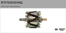 HQ RTF510151HQ - ROTOR NUEVO VALEO Type 12V 80Amp 95,30mm