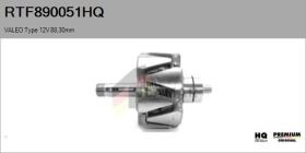 HQ RTF890051HQ - ROTOR NUEVO VALEO Type 12V 88,30mm