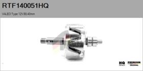 HQ RTF140051HQ - ROTOR NUEVO VALEO Type 12V 88,40mm