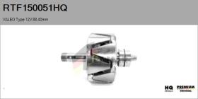 HQ RTF150051HQ - ROTOR NUEVO VALEO Type 12V 88,40mm