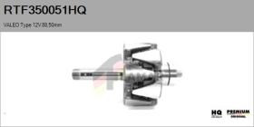 HQ RTF350051HQ - ROTOR NUEVO VALEO Type 12V 88,50mm