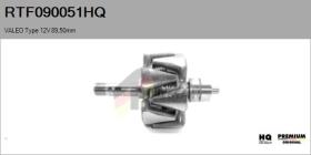 HQ RTF090051HQ - ROTOR NUEVO VALEO Type 12V 89,50mm