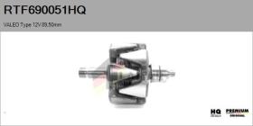 HQ RTF690051HQ - ROTOR NUEVO VALEO Type 12V 89,50mm