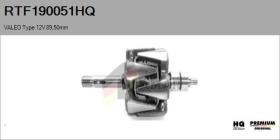 HQ RTF190051HQ - ROTOR NUEVO VALEO Type 12V 89,50mm