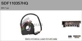 HQ SDF110357HQ - SENSOR ANGULO NUEVO BMW Type