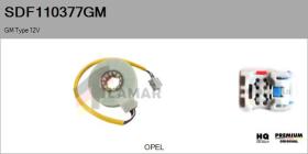 GM SDF110377GM - SENSOR ANGULO NUEVO ORIG. GM Type 12V