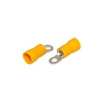 FTC AM032C - TERMINAL AMARILLO REDONDO 3.2 PVC