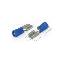 FTC AZ488C - TERMINAL AZUL HEMBRA  4.8 PVC