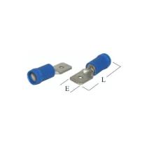 FTC AZ481C - TERMINAL AZUL MACHO 4.8 PVC