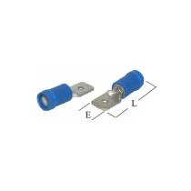 FTC AZ228C - TERMINAL AZUL MACHO AIS.2.8 PVC