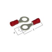  RO064 - TERMINAL ROJO REDONDO 6.4 PVC