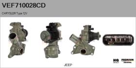 CHRYSLER-DODGE-JEEP VEF710028CD - Valvula EGR