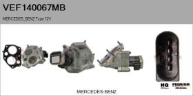 MERCEDES BENZ VEF140067MB - Valvula EGR