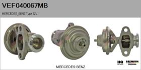 MERCEDES BENZ VEF040067MB - Valvula EGR