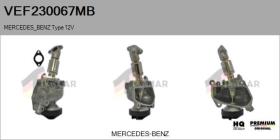 MERCEDES BENZ VEF230067MB - Valvula EGR