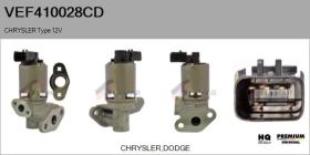 CHRYSLER-DODGE-JEEP VEF410028CD - Valvula EGR