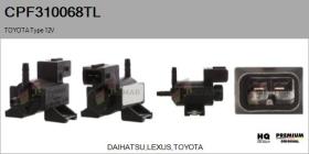 TOYOTA-LEXUS-DAIHATSU CPF310068TL - Válvula presion, control de gases de escape