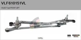 VALEO VLF610151VL - VARILL.LP. NUEVO ORIG. VALEO Type FRONT VHD