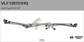 HQ VLF120151HQ - VARILL.LP. NUEVO VALEO Type FRONT VHD