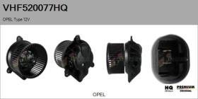 HQ VHF520077HQ - VENTILADORES HABITACULO