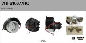 HQ VHF610077HQ - VENTILADORES HABITACULO