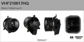 HQ VHF210017HQ - VENTILADORES HABITACULO