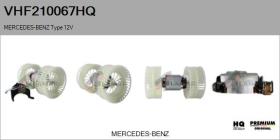 HQ VHF210067HQ - VENTILADORES HABITACULO