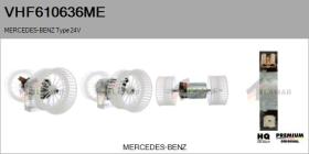 MERCEDES TRUCKS VHF610636ME - VENTILADOR HABITACULO