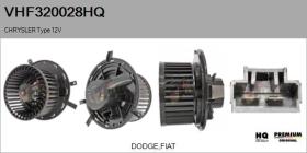 HQ VHF320028HQ - Ventilador habitáculo CHRYSLER Type 12V