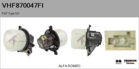 FIAT VHF870047FI - Ventilador habitáculo FIAT Type 12V