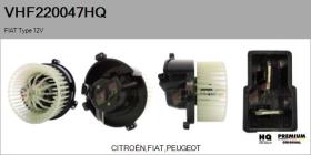 HQ VHF220047HQ - Ventilador habitáculo FIAT Type 12V