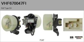 FIAT VHF670047FI - Ventilador habitáculo FIAT Type 12V