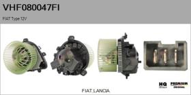 FIAT VHF080047FI - Ventilador habitáculo FIAT Type 12V