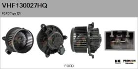 HQ VHF130027HQ - Ventilador habitáculo FORD Type 12V