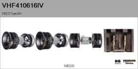 IVECO VHF410616IV - Ventilador habitáculo IVECO Type 24V