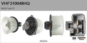 HQ VHF310048HQ - Ventilador habitáculo MAZDA Type 12V