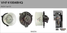 HQ VHF410048HQ - Ventilador habitáculo MAZDA Type 12V