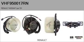 RENAULT NISSAN VHF950017RN - Ventilador habitáculo RENAULT Type 12V